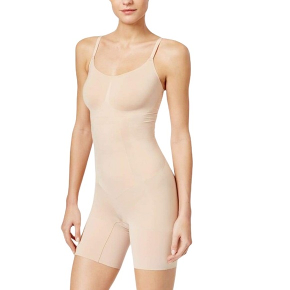 SPANX Other - Spanx OnCore Mid-Thigh Shaper Control Bodysuit L